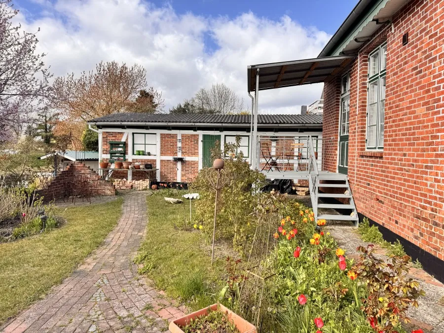 Eingang Ferienwohnung im EG