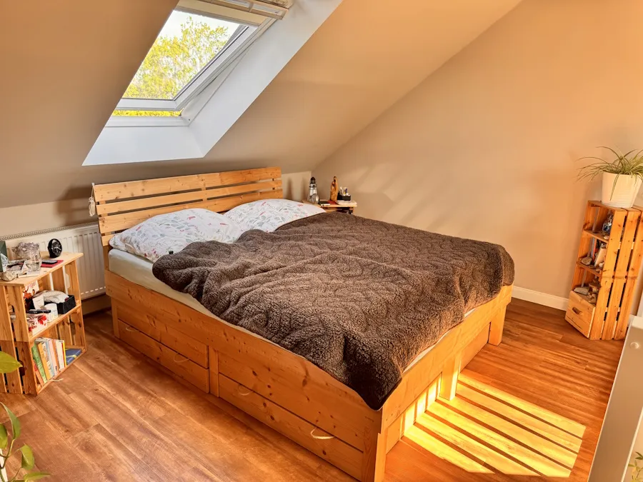 Schlafzimmer im Dachgeschoss